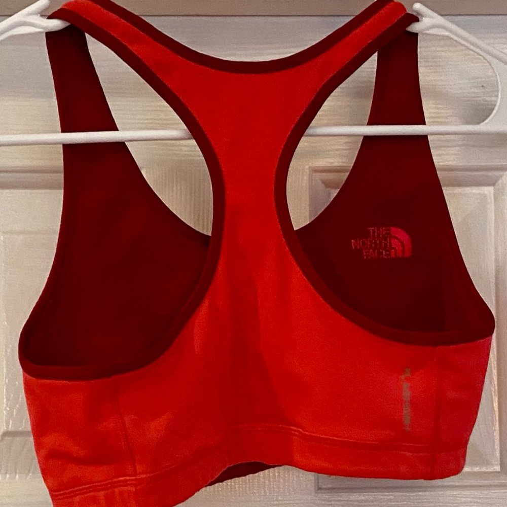 Hot Pink North Face Sports Bra - Picture 2 of 2